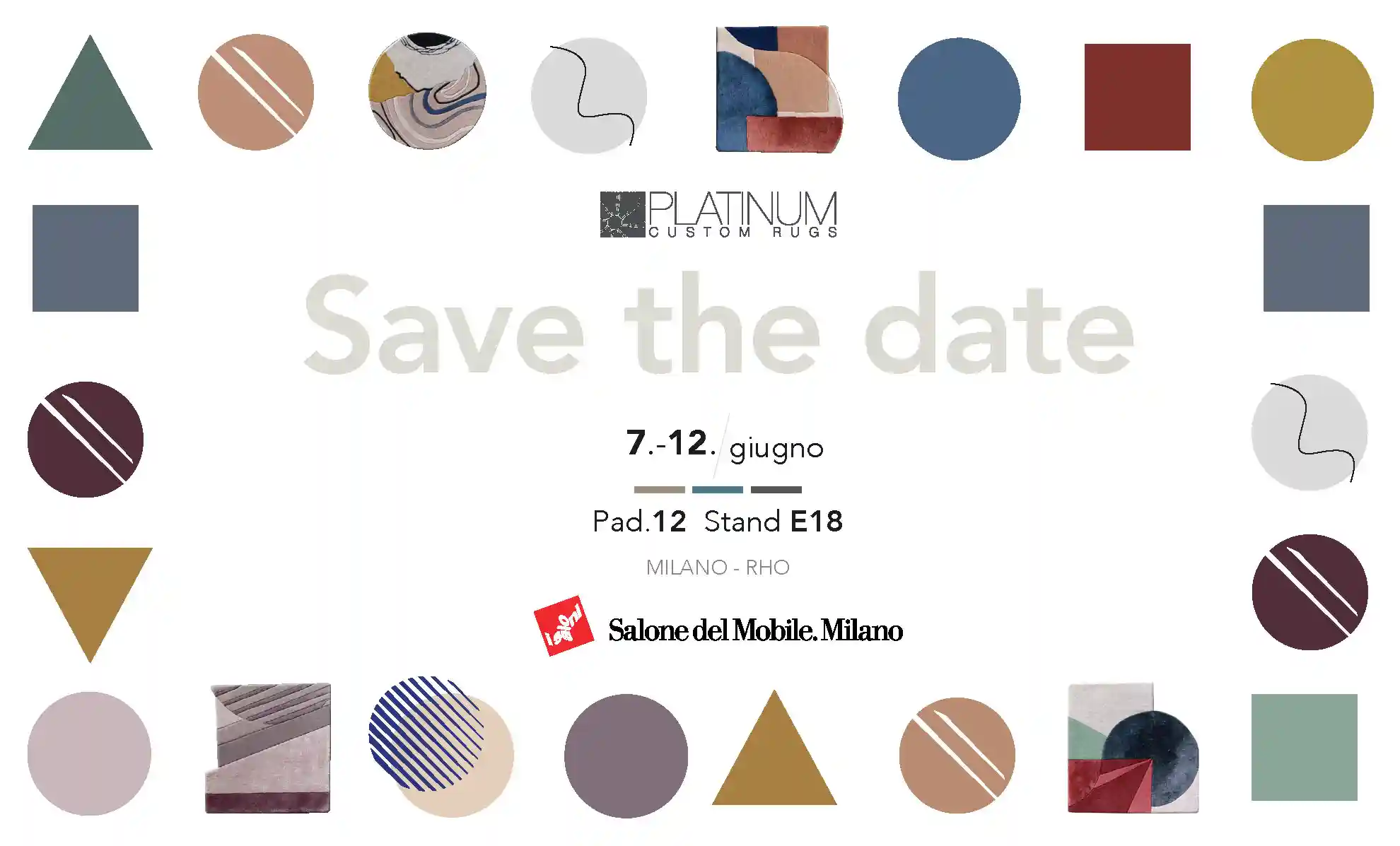 Collections of Luxury Rugs: Milan Furniture Fair.