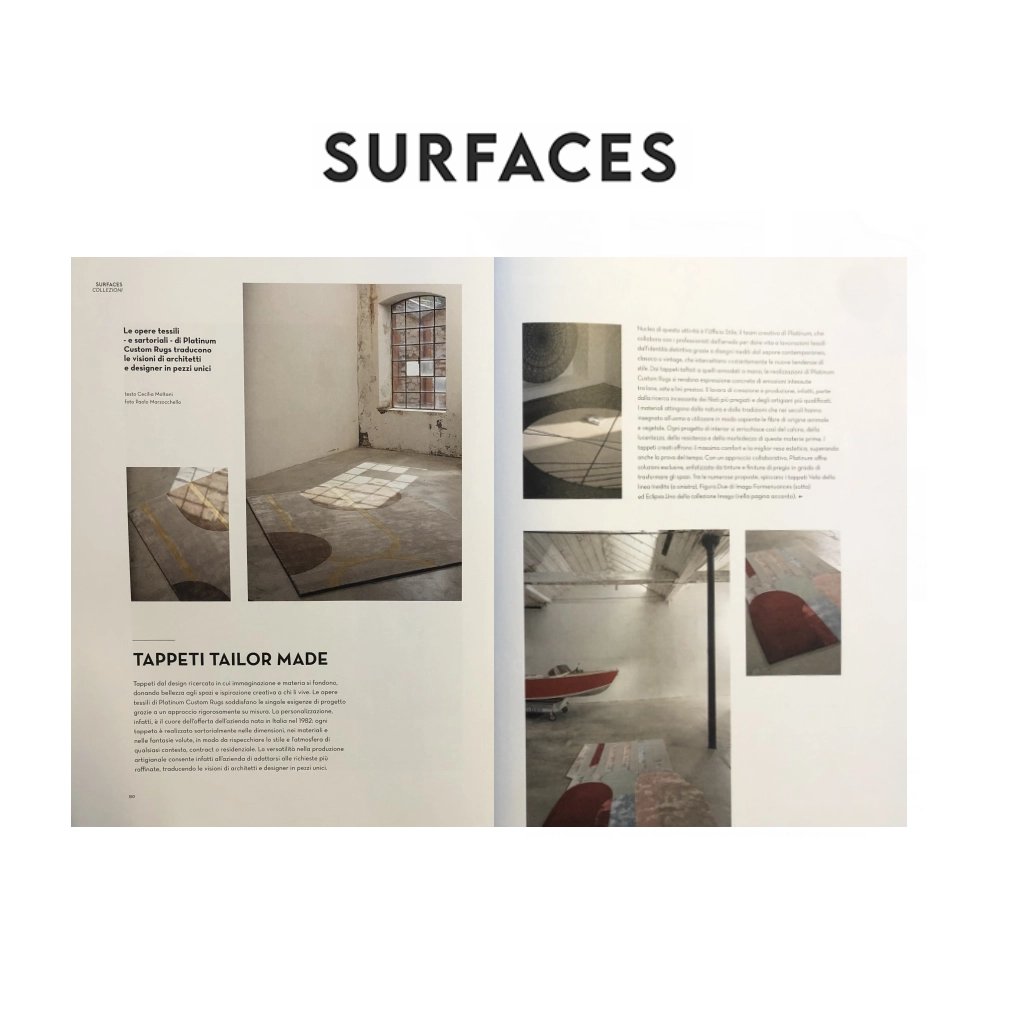 SURFACES - Redazionale Aprile 2024