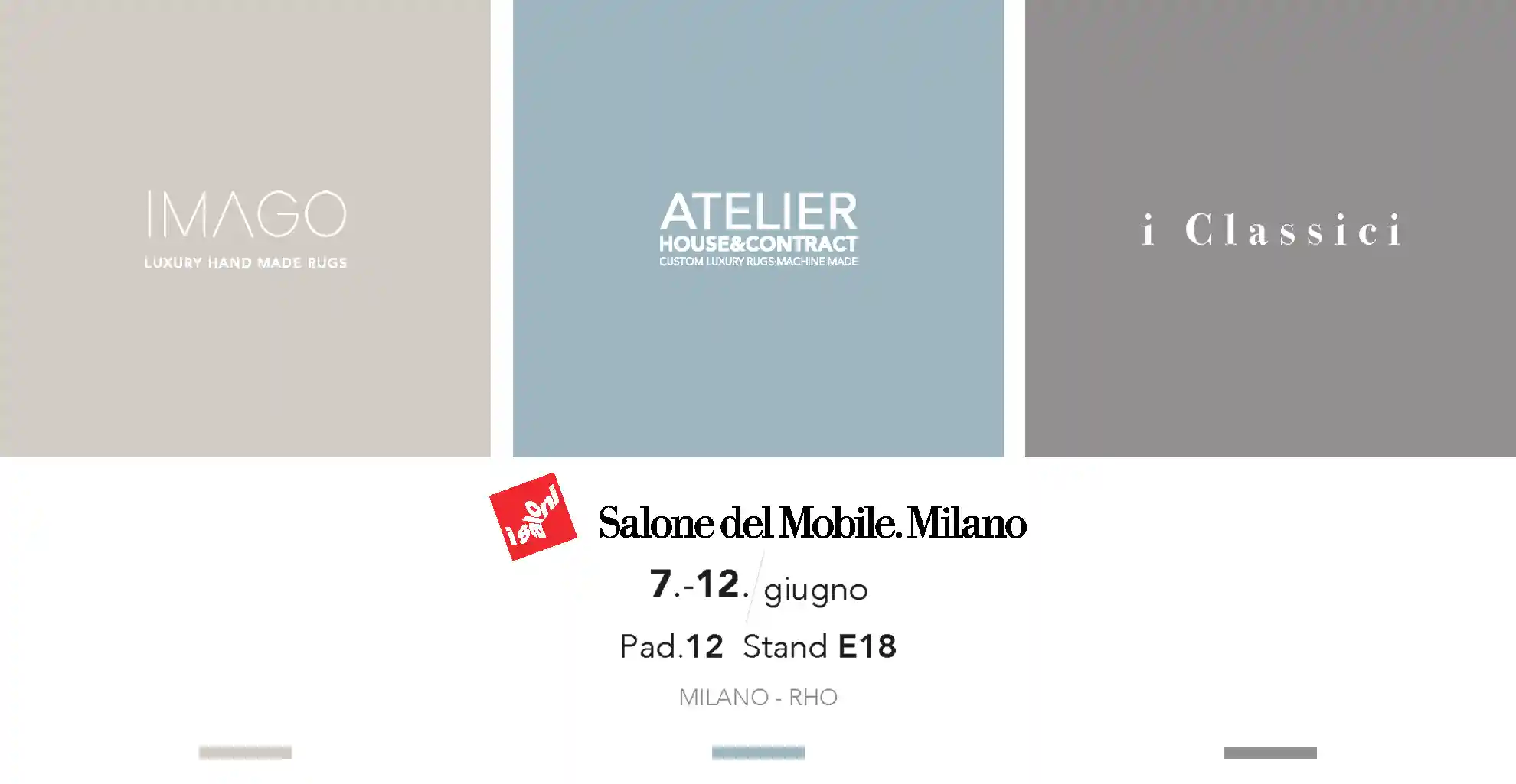 Esclusivi Tappeti di Lusso al Salone del Mobile 2022