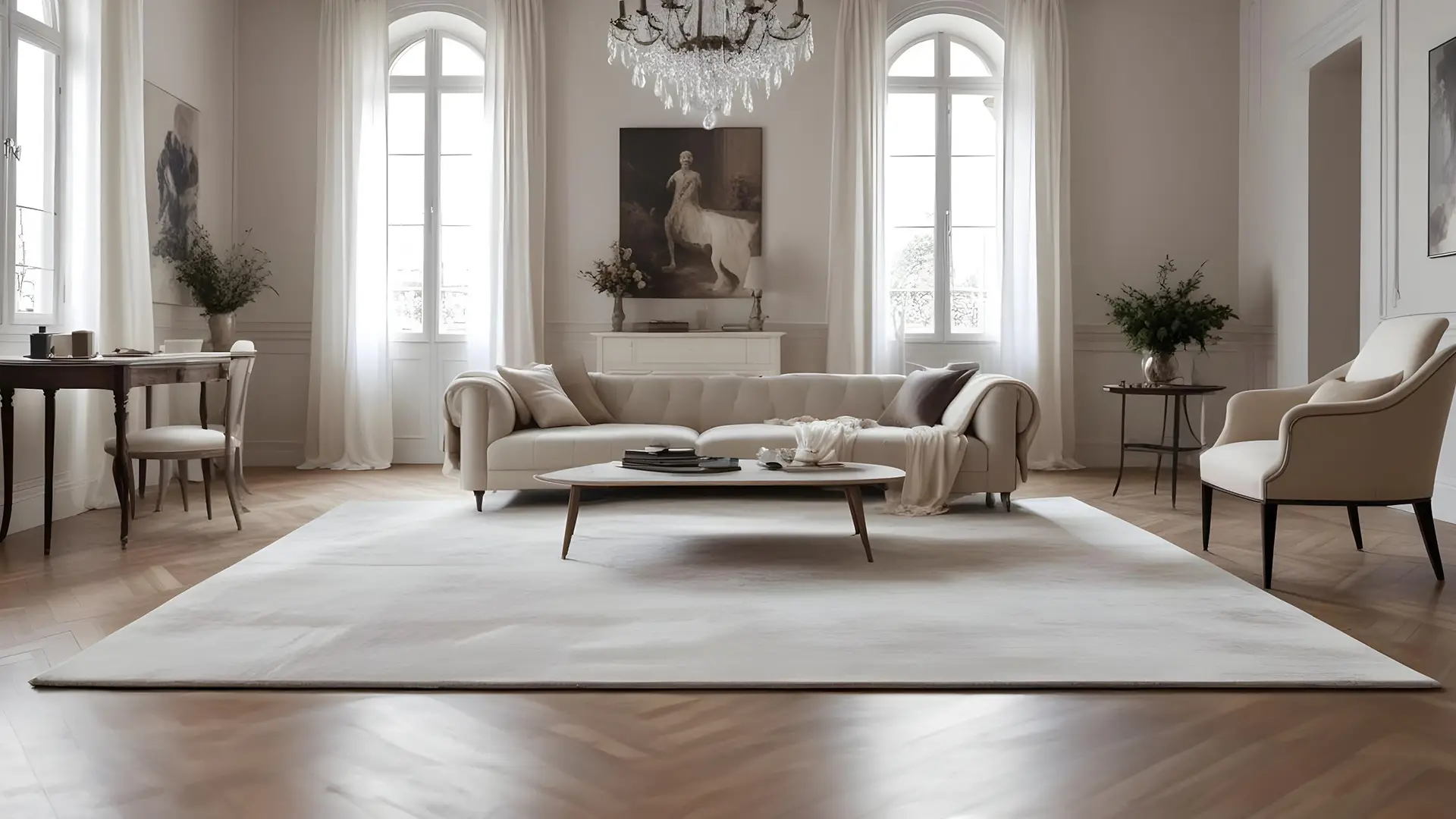 The solid color rug as light and beauty: introducing Essenza