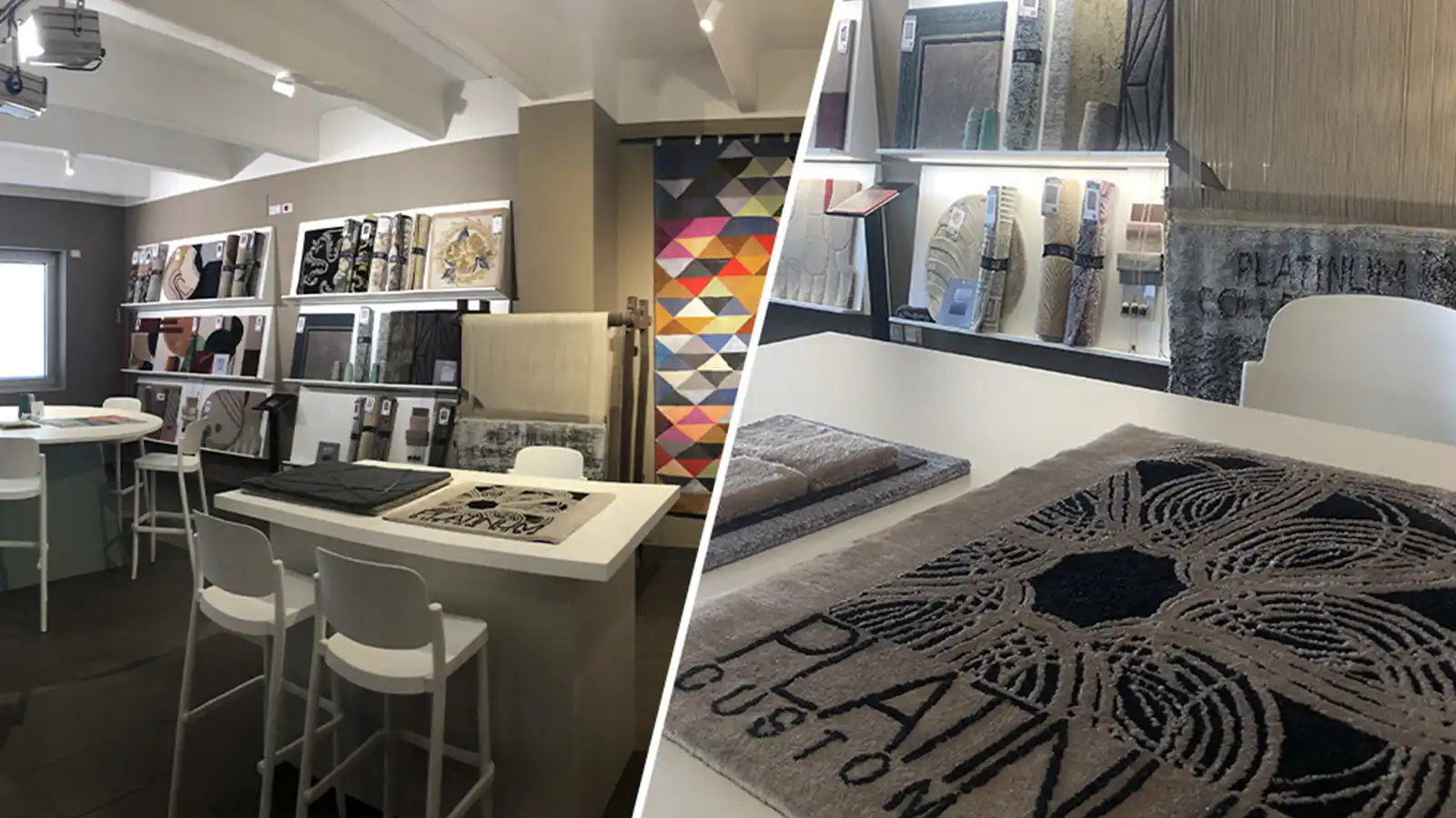 The secrets of custom-designed carpets revealed in the new showroom.