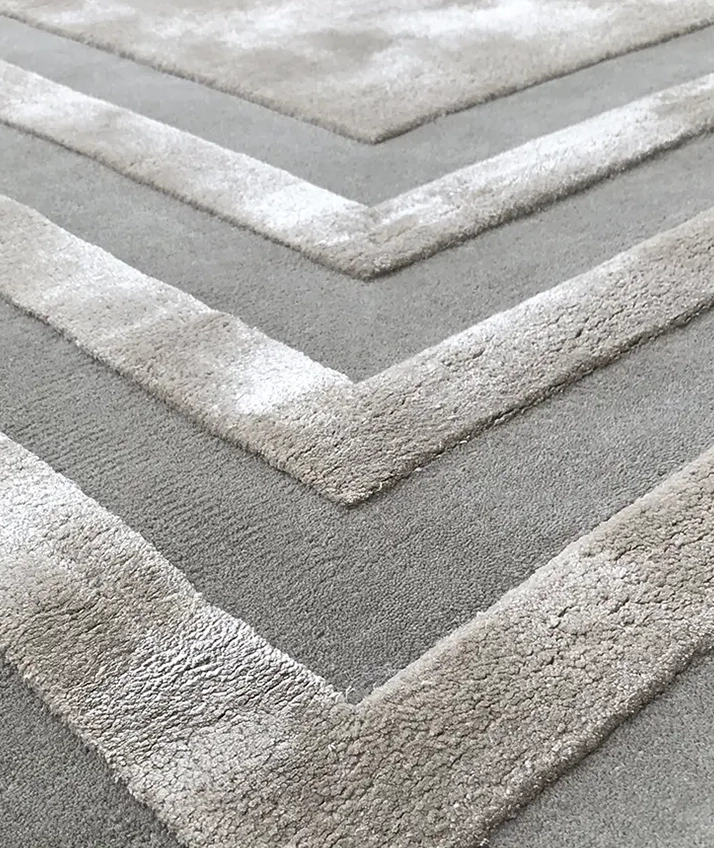 Minimalism: Simplicity and Functionality with modern luxury rugs