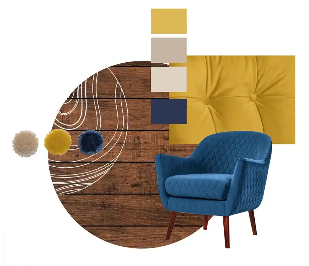 Tappeto Contemporaneo rotondo Radius.Uno: Il Fascino del Design in una Casa Eclettica Berlinese