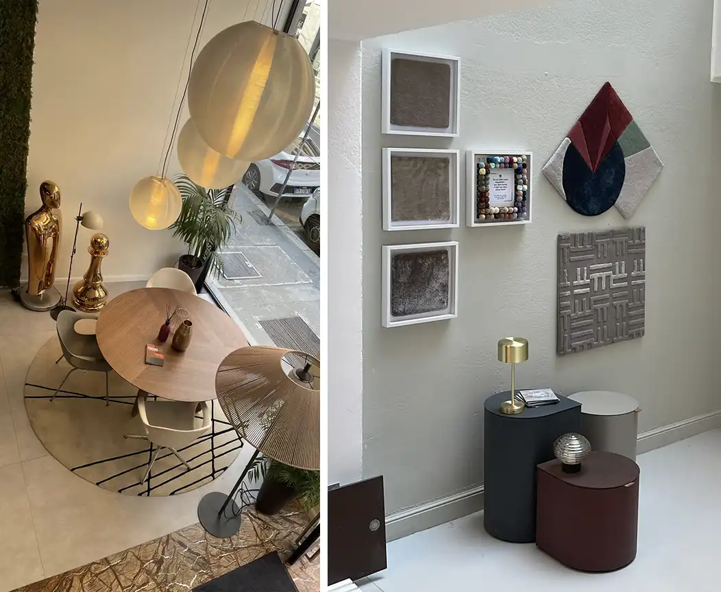 Visit the Eco Sistema showroom for classic rugs in Milan