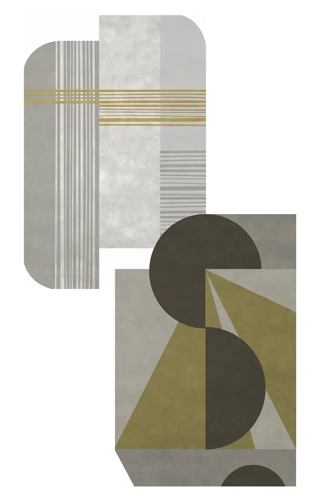 What are the best shapes and sizes for combining two rugs? Let's go beyond the usual rectangle.