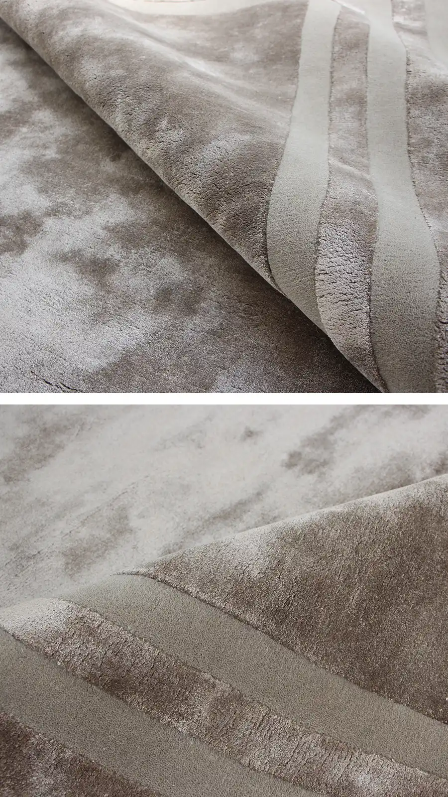 Here are the luxury carpets requested by the client.